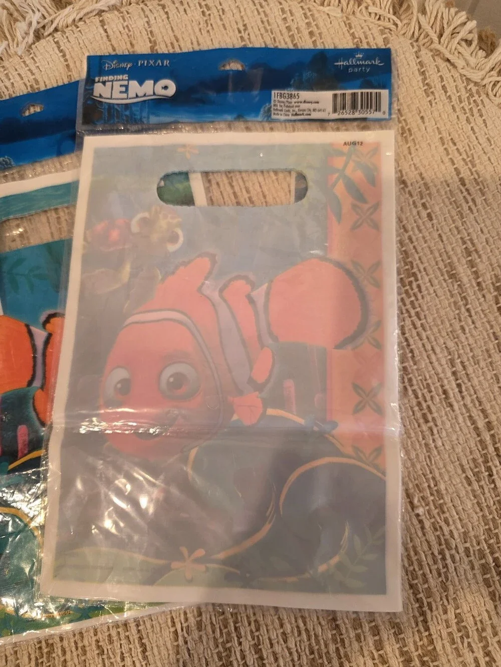 New! Disney Pixar Finding Nemo Party Favor Bags 2 Packs